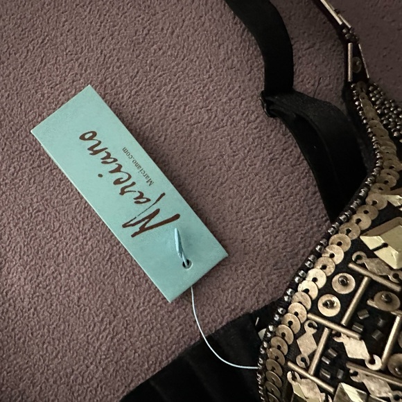 Marciano Gold Bling Embellished Bra 34B - Picture 3 of 4